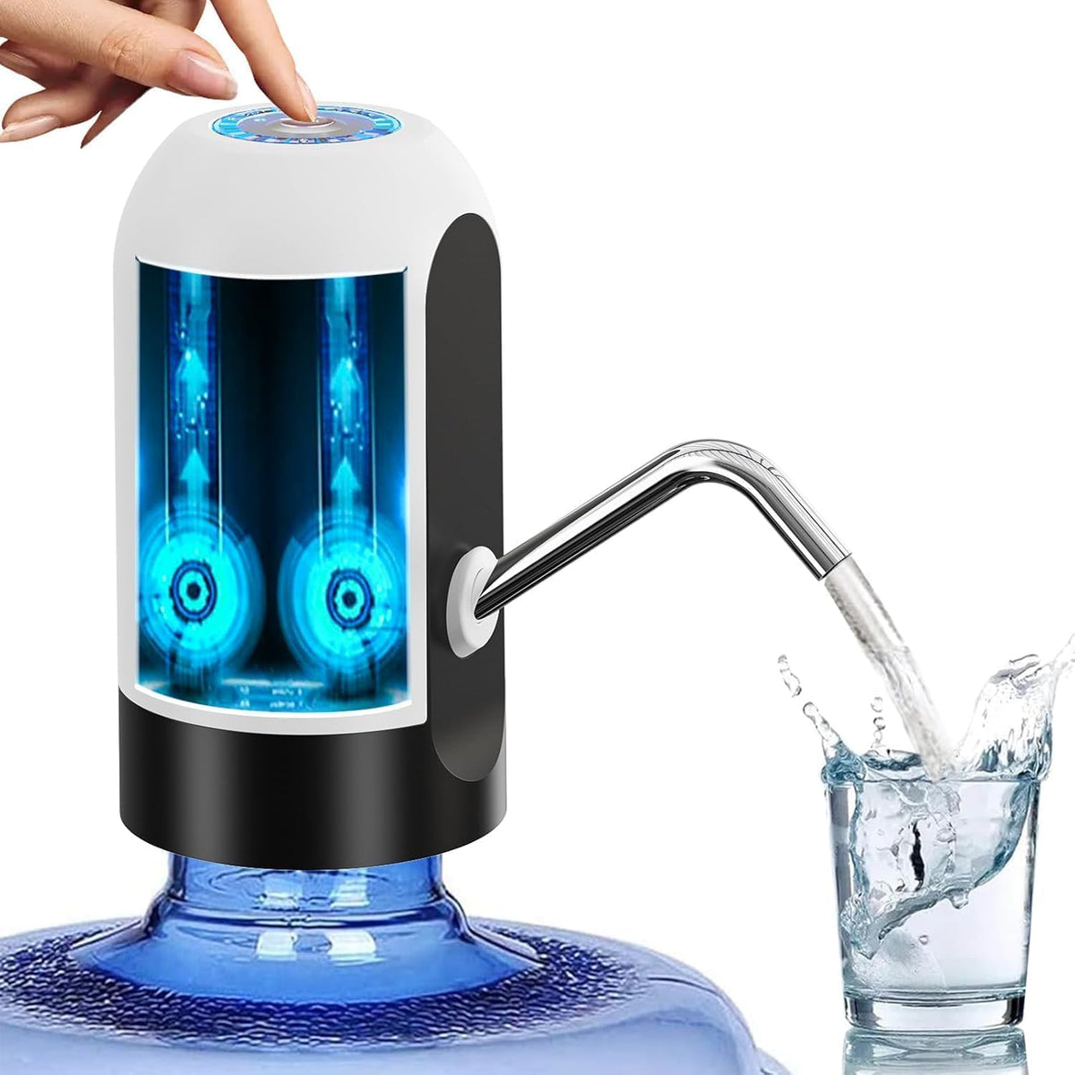 “Bomba Dispensadora Eléctrica de Agua Recargable”